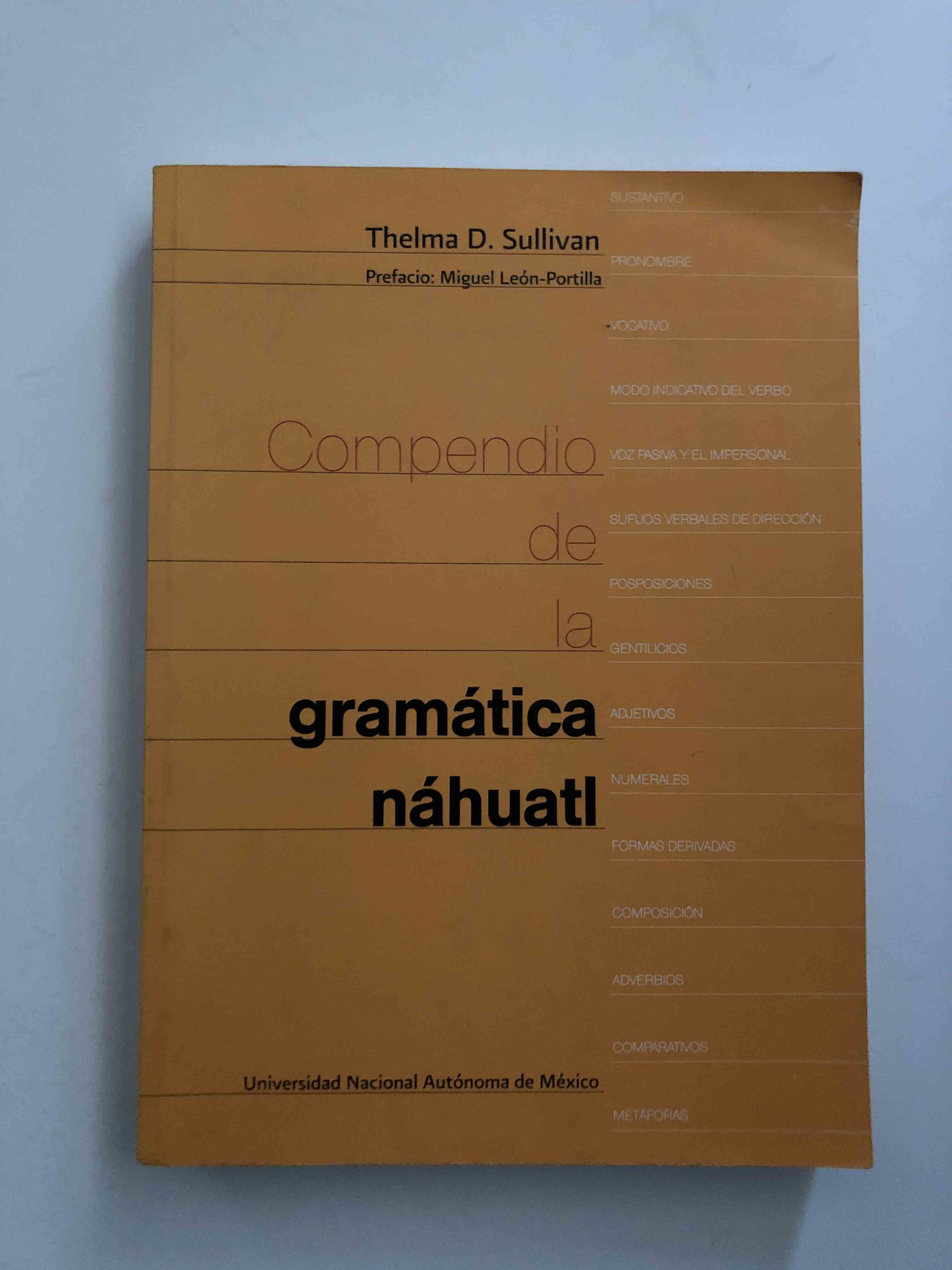 Compendio de la gramática náhuatl