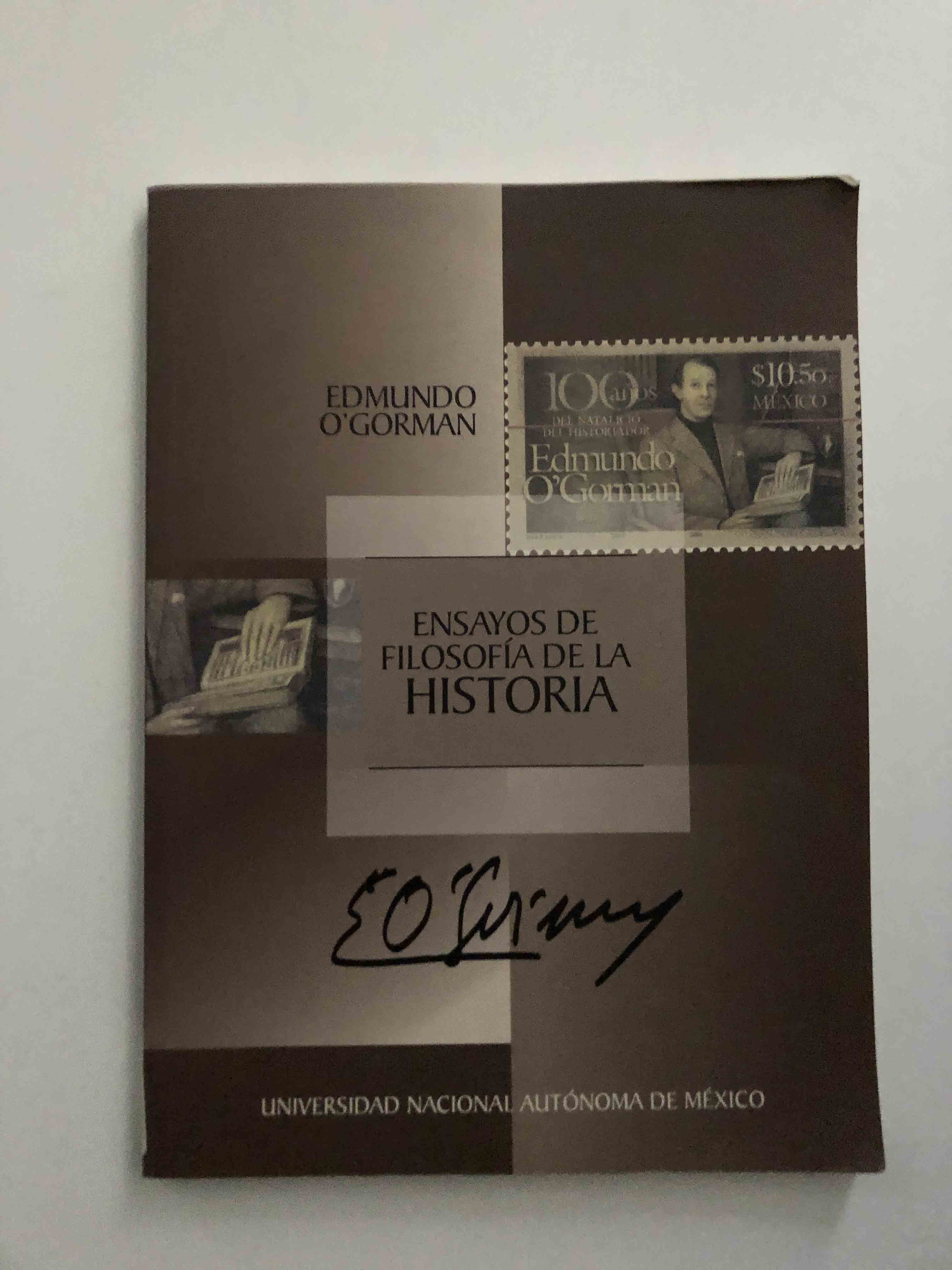 Ensayos de filosofía de la historia 