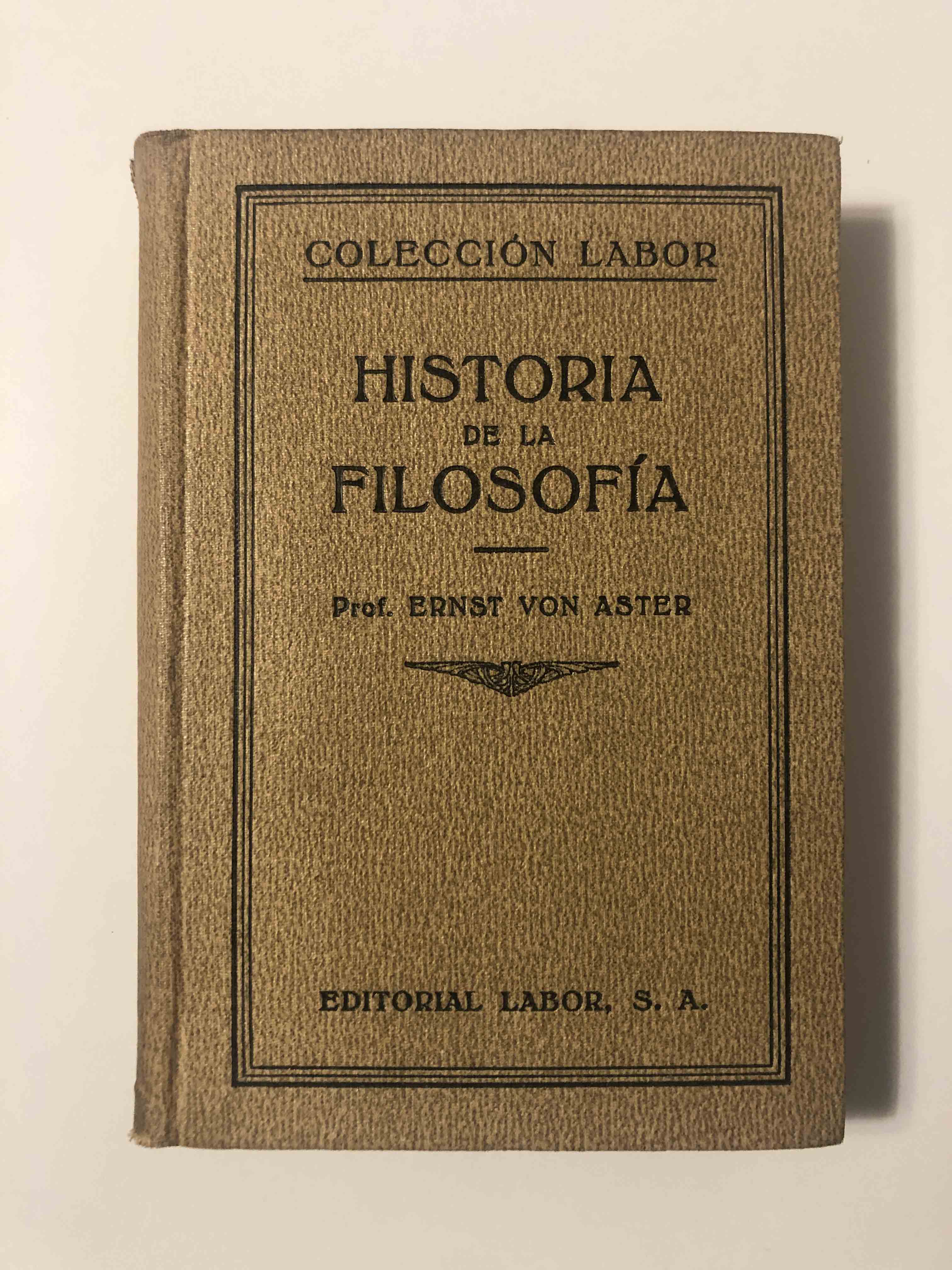 Historia de la filosofía 