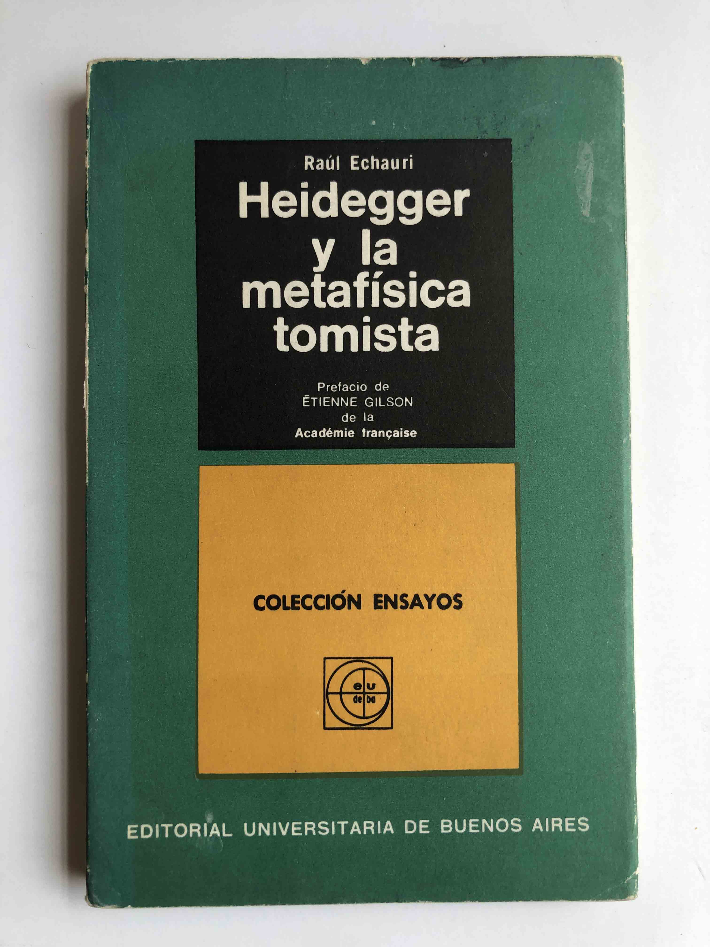 Heidegger y la metafísica tomista