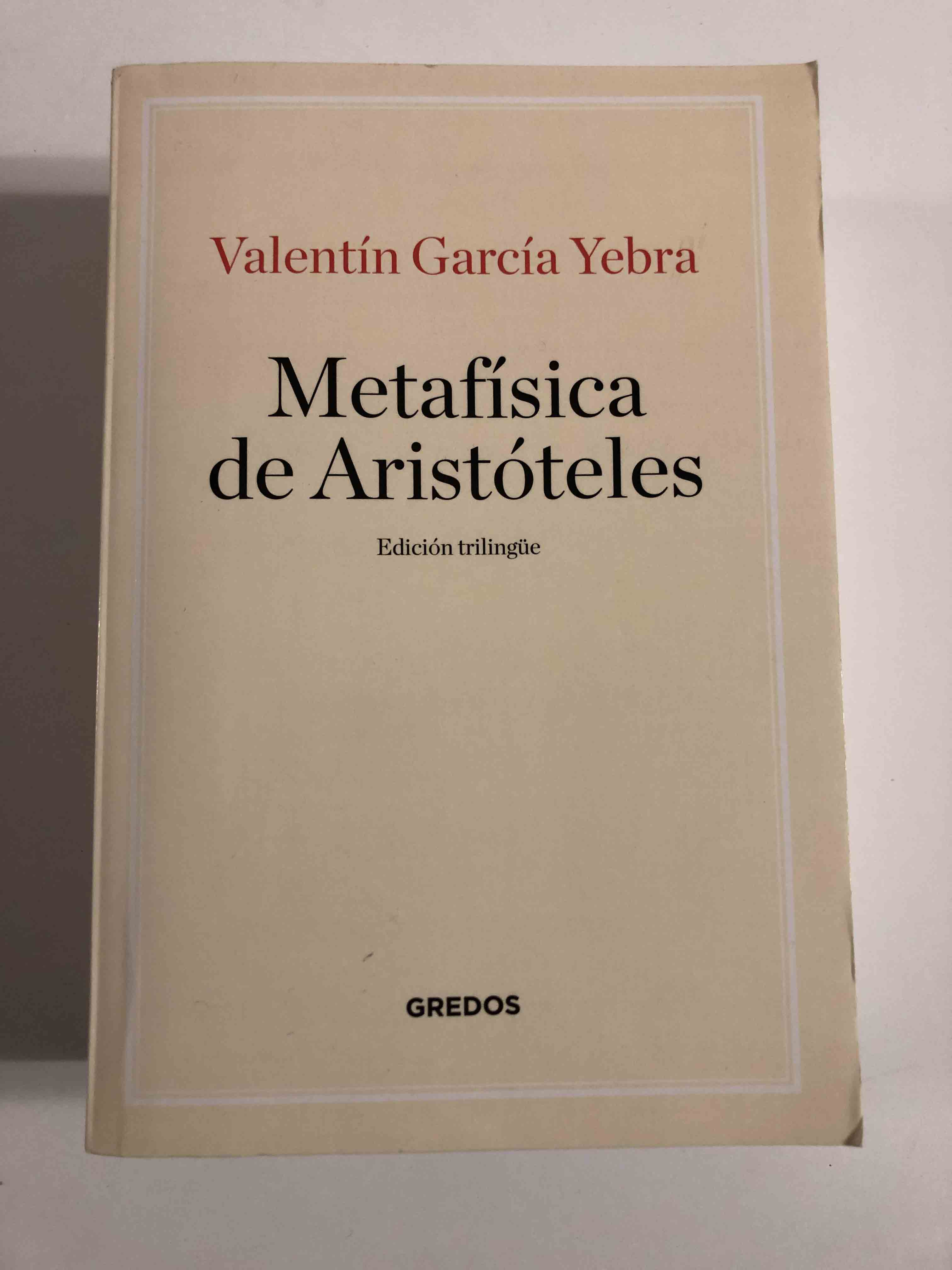 Metafísica de Aristóteles