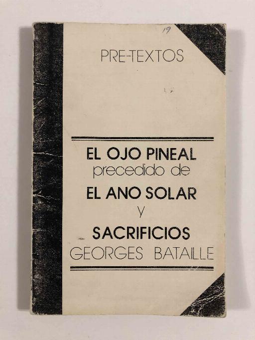 El ojo pineal, El ano solar, Sacrificios