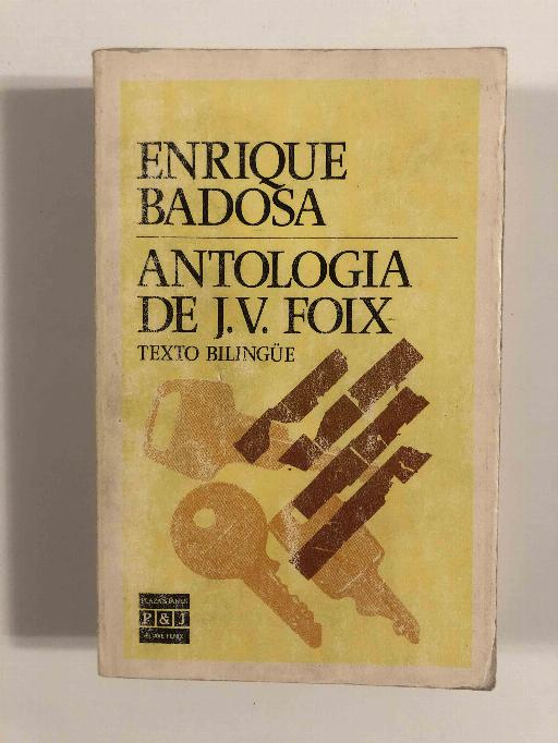 Antología De J. V. Foix (3ª ed)