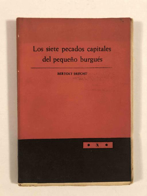 Los siete pecados capitales del pequeño burgués